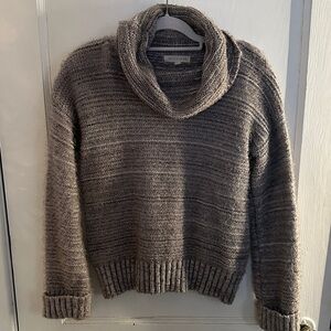 Olive & Oak Charcoal Cowl Neck Sweater